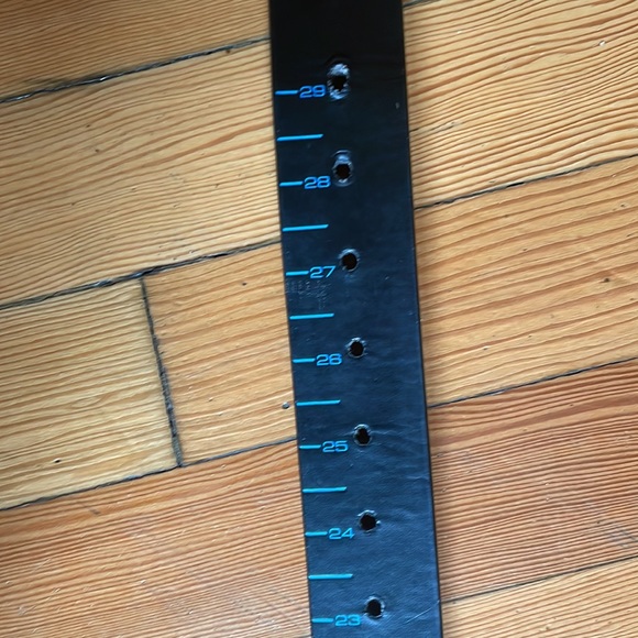 Volcom Blue Fonts PU Belt Youth - Picture 2 of 5